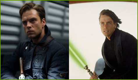 See Sebastian Stan As Luke Skywalker